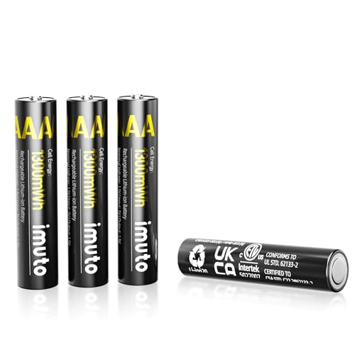 imuto 8 batterie AA ricaricabili al litio 1,5 V... - Sports & Fitness Amazon Italie à 14.58€