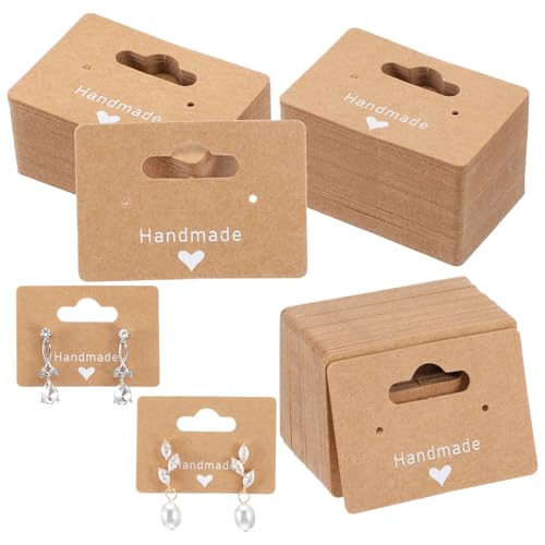 HekouJiub 200 Stück Kraftpapier Karten Ohrringkarten... - Loisirs Créatifs Amazon Allemagne à 2.23€
