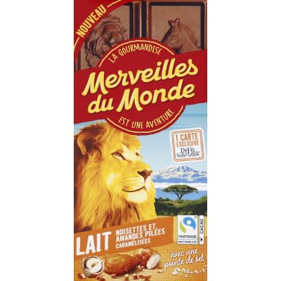 Merveilles Du Monde Lait Noisettes Et Amandes Caramélisées... - High-Tech & Électronique Amazon France à 3.39€
