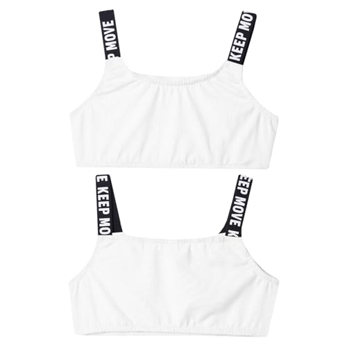 Raenseen Kinder Mädchen Einfarbig Racerback Sport BH Crop... - Sports & Fitness Amazon Allemagne à 1.29€