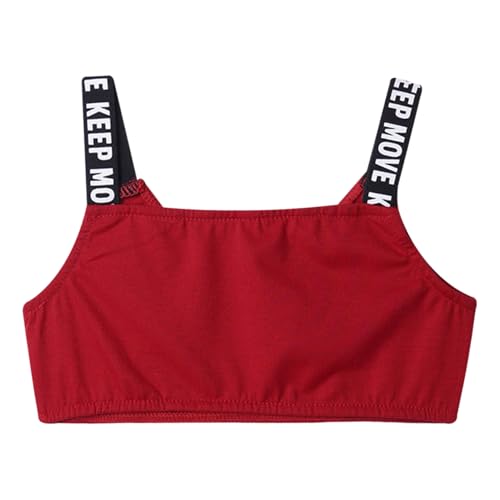 Raenseen Kinder Mädchen Einfarbig Racerback Sport BH Crop... - Sports & Fitness Amazon Allemagne à 1.19€