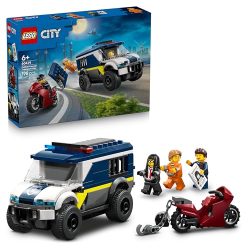 LEGO City Le Fourgon Pénitentiaire - Camion Jouet... - Jouets & Jeux Amazon France à 12.42€