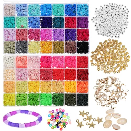 Juego de cuentas con letras, 14392 unidades de cuentas para... - Toys & Games Amazon Spain à 9.56€