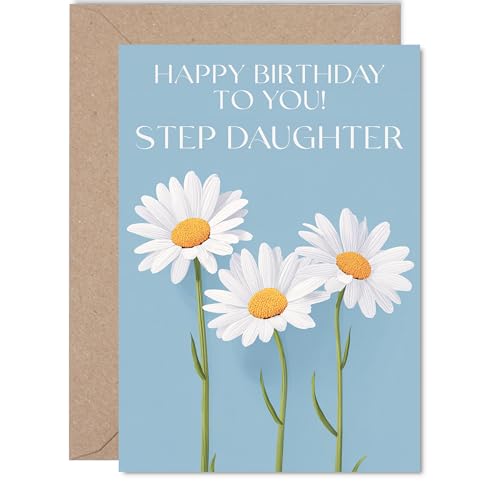 Step Daughter Birthday Card - Wild Daisies - Happy Birthday... - Livres & eBooks Amazon Royaume-Uni à 2.06€