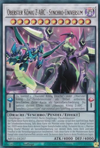 Yu-Gi-Oh! - Oberster König Z-ARC - Synchro-Universum –... - Jeux Vidéo & Consoles en promo à 1.00€