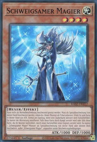 Schweigsamer Magier (V.1) RA02-DE012 Super Rare Deutsch... - Jeux Vidéo & Consoles en promo à 1.00€