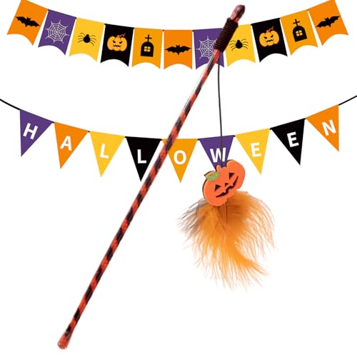 Bavokon Para Gatos - Vara De Entrenamiento Halloween para... - Jouets & Jeux Amazon Espagne à 1.44€