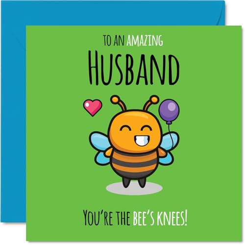Husband Birthday Card - Youre The Bees Knees! - Happy... - High-Tech & Électronique Amazon Royaume-Uni à 2.32€