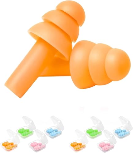 Zodazoqa 8 pares de tapones para los oídos para dormir con... - Santé & Bien-être en promo à 9.87€