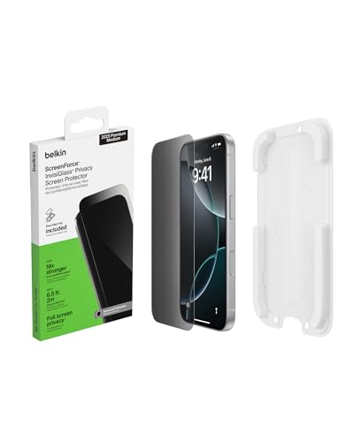 Belkin ScreenForce InvisiGlass Privacy Protector Pantalla... - High-Tech & Électronique Amazon Espagne à 15.99€