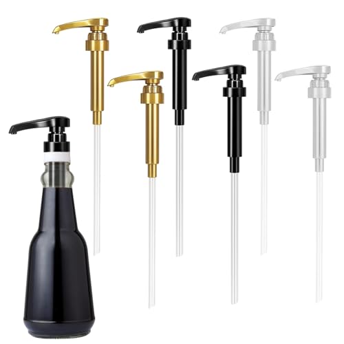 Lot de 6 distributeurs de sirop, pompe à sirop Monin... en promo à 6,85€ (-57%) sur Amazon FR