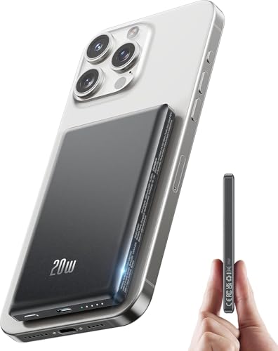 Ultra Slim iPhone Powerbank für Magsafe, Ntaanoo... - High-Tech & Électronique Amazon Allemagne à 14.99€
