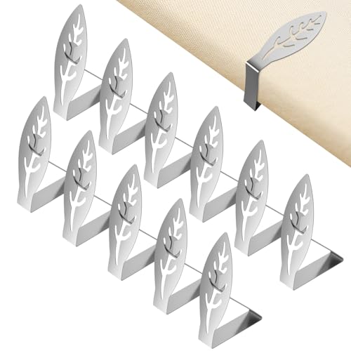VINATO 12 Pezzi Tovaglia Clip in Acciaio Inox, Ferma... - Garden & Outdoor Amazon Italy à 8.87€