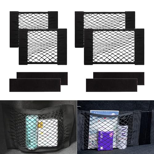 Koongloong 4 unidades de malla elástica para coche... - Auto & Motorcycle Amazon Spain à 9.87€