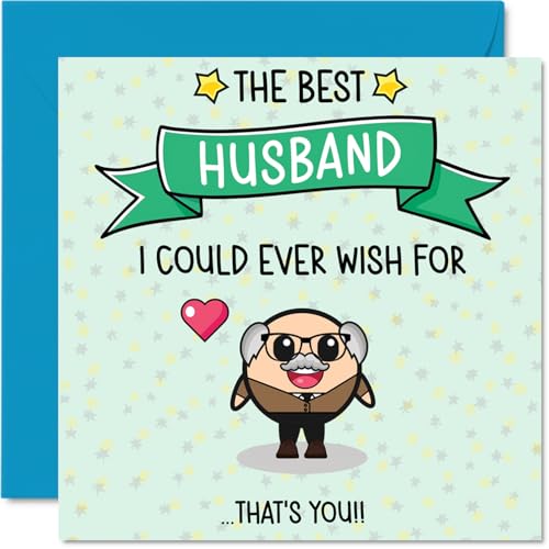 Husband Birthday Card - Best I Could Ever Wish For - Happy... - Tech & Electronics Amazon UK à 2.73€