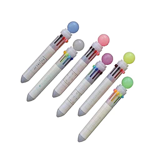 Penna a sfera retrattile multicolore 10 in 1 da 0,5 mm, 3D... - Bon plan à 0.99€