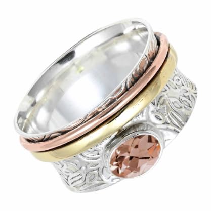 SILVERTROVE Morganit (Labor) Edelstein Spinner... - Maison & Cuisine en promo à 37.63€