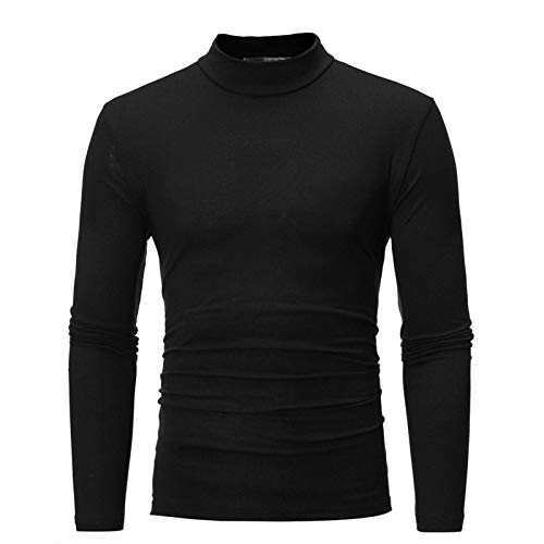 Maglia a collo alto, da uomo, invernale, slim fit, a collo... - Mode & Vêtements en promo à 2.29€