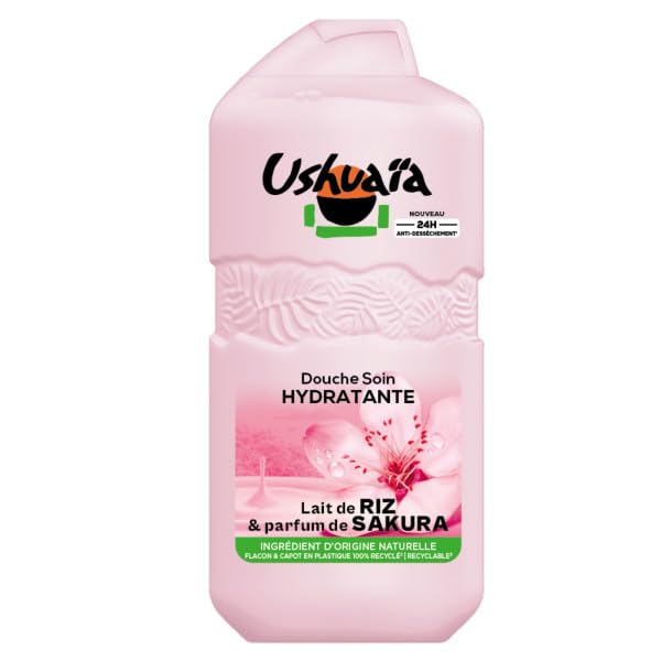Ushuaïa Douche Soin Hydratante au Lait de Riz et Fleur de... - Beauté & Parfums en promo à 2.49€