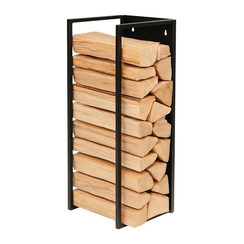 Étagère à Bois Relaxdays, Montage Mural, H x L x P : 75 x... - Bricolage & Outils Amazon France à 37.96€