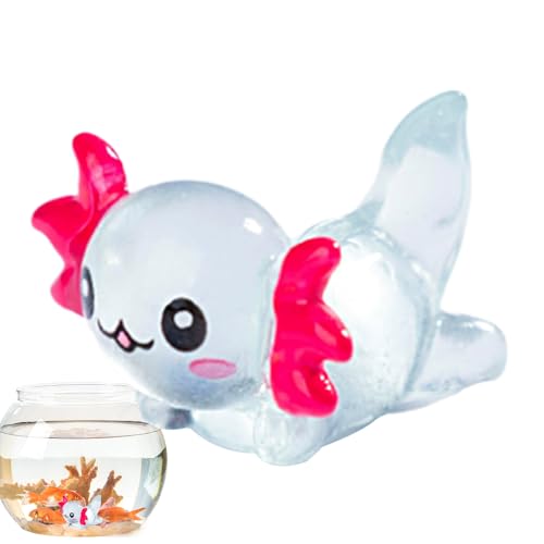 Miniature Axolotl Figures - Cute Resin Glow Material... - Animalerie Amazon Royaume-Uni à 1.39€