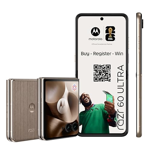 Motorola razr 60 Ultra (Flip-Phone 6,96"-pOLED-Display/Robus... - High-Tech & Électronique Amazon Allemagne à 629.99€