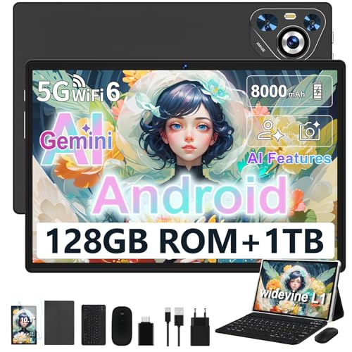 Dghrti Tablet 10 pollici Android, 128 GB ROM/TF 1TB... - High-Tech & Électronique Amazon Italie à 118.63€