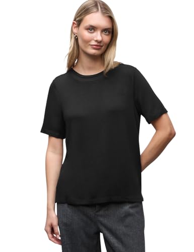 Street One 3226576 Camiseta con Detalle de Gasa, Negro, 40... - Amazon Espagne à 16.67€