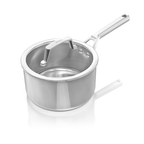 Ninja EverClad Casserole en acier inoxydable 16 cm avec... - Maison & Cuisine Amazon France à 39.99€