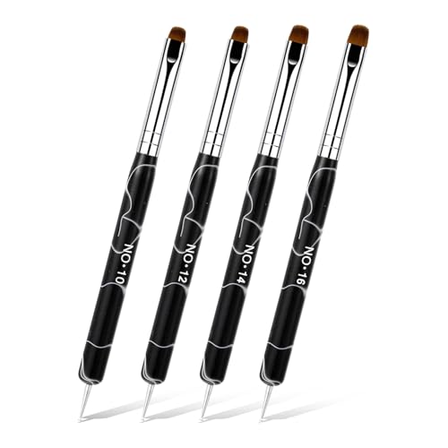 4 Stück Nägel Pinselset Nagelmodellage Pinsel Acryl Pinsel... - Bricolage & Outils Amazon Allemagne à 1.99€