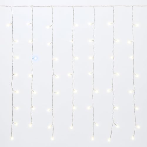 Elektronova Tenda Luminosa 200 LED, 2Mt, Luce Giallo, Cavo... - Jardin & Extérieur en promo à 18.39€