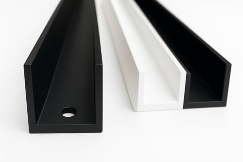 Profilé en U en aluminium revêtu par poudre anthracite RAL... - Bricolage & Outils en promo à 2.30€