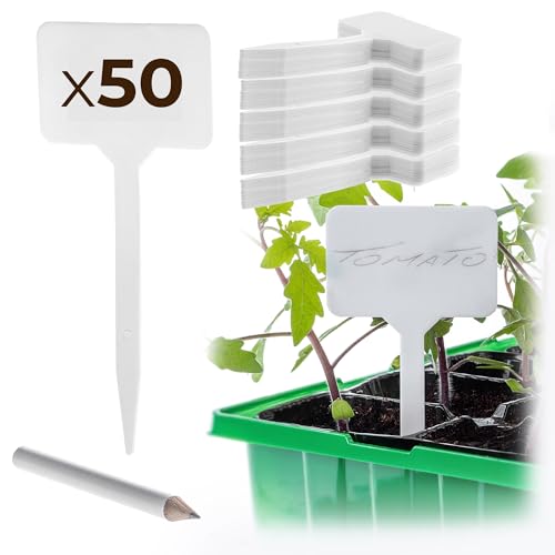 KADAX Targhette per piante in plastica, 50 pezzi... - Auto & Moto Amazon Italie à 16.49€