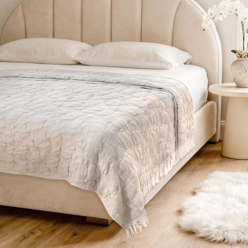 KOOTETA Cubrecama de Muselina de 150 x 200 cm, Manta... - Maison & Cuisine Amazon Espagne à 19.99€