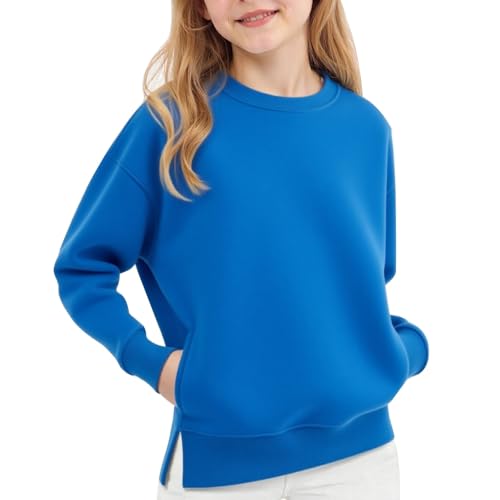 Sudadera de manga larga con cuello redondo para niñas... - Jouets & Jeux Amazon Espagne à 1.49€