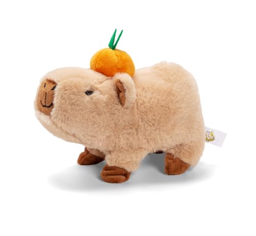 Simba PetZoo Capybara Peluche Interactive avec Orange sur... - Jouets & Jeux Amazon France à 15.69€