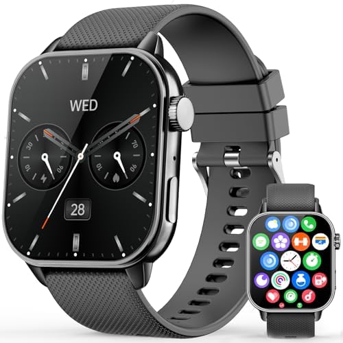 Smart Watch for Men Women, Bluetooth Calls, AI Dial, AI... - High-Tech & Électronique Amazon Royaume-Uni à 11.04€