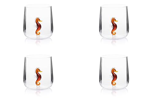 Excelsa Inside Set 4 Bicchieri in Vetro Borosilicato... - Animalerie en promo à 26.25€