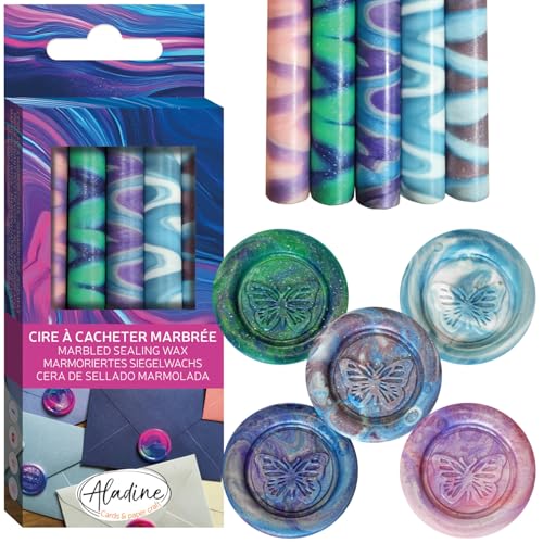 Aladine - Packung mit 5 Wachsstäben zum Übermalen –... - Loisirs Créatifs Amazon Allemagne à 9.87€