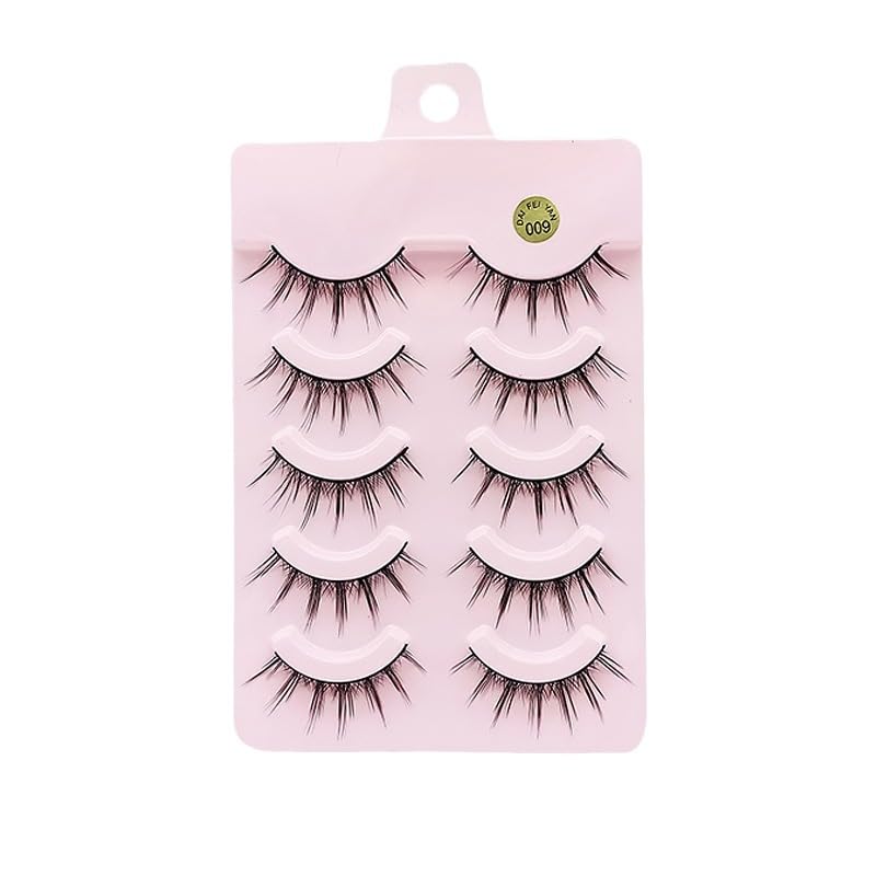 FUZHAN Handcrafted False Lashes — Lightweight Natural Strip... - Beauté & Parfums Amazon Royaume-Uni à 1.09€