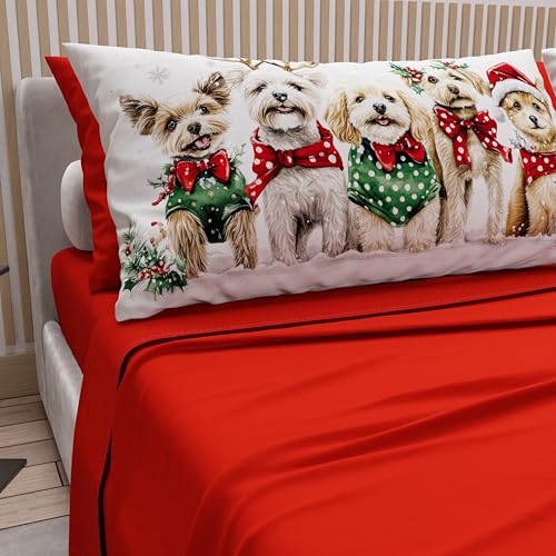 PETTI Italian Artisans - Cotton Sheets with Christmas... - Maison & Cuisine en promo à 47.21€