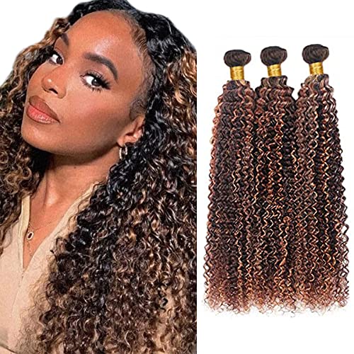 P4/30 Highlight Kinky Curly Bundles Real Unprocessed Virgin... - Beauté & Parfums Amazon France à 13.16€