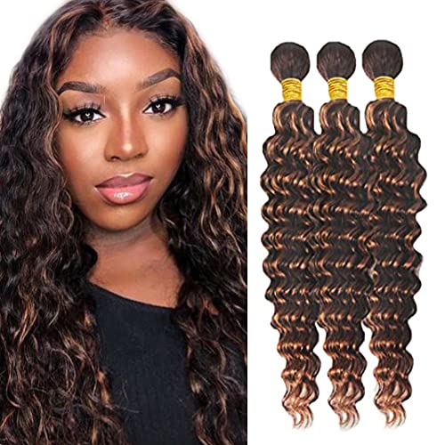 3PO P430 Deep Wave Human Hair 3 Bundle 20 22 24 pollici - Beauty & Fragrances Amazon Italy à 40.19€