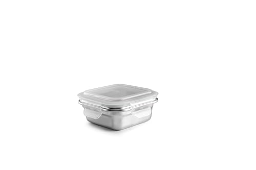 IBILI Keepklin quadratische Lunchbox, 300 ml, Edelstahl... - Amazon Germany à 9.32€