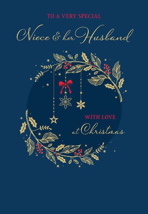 Christmas Card, To a Very Special Niece and her Husband - 9... - High-Tech & Électronique Amazon Royaume-Uni à 1.81€