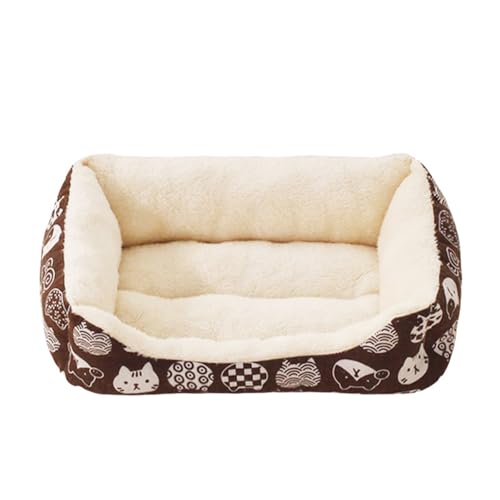 Mateju Plush Pet Bed Rectangle, Fluffy Pet Cushion Thick... - Animalerie Amazon Royaume-Uni à 1.99€