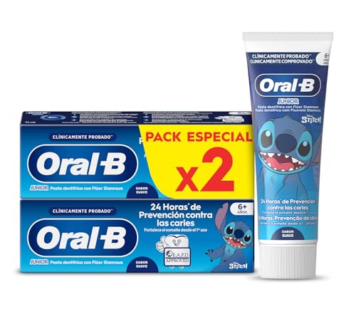 Oral-B Pro Junior Disney Stitch Pasta De Dientes Para... - Jouets & Jeux Amazon Espagne à 3.24€