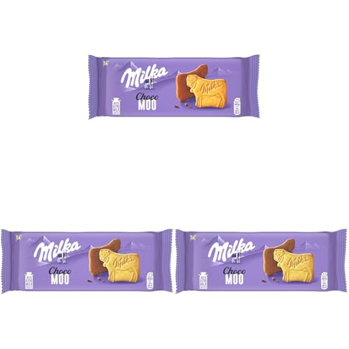 Milka Choco Moo, Galletas en Forma de Vaca Recubiertas con... - Épicerie Amazon Espagne à 1.74€