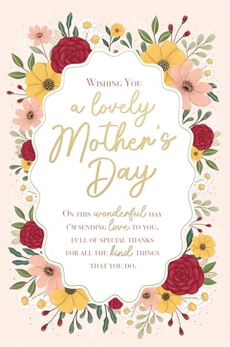 Beautiful Mother's Day Card With Verse And Floral Artwork... - Auto & Moto en promo à 1.42€