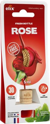 ELIX - Fresh Bottle Glas Lufterfrischer mit Holzverschluss... - Maison & Cuisine en promo à 1.79€